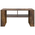 vidaXL Konferenčný stolík Dymová dub 92 x 49,5 x 45 cm