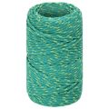 vidaXL Lodné lano zelené 2 mm 25 m polypropylén