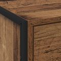 vidaXL Nočný stolík 2 ks Staré drevo 50 x 39.5 x 50 cm