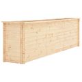 vidaXL Vyvýšený záhradný záhon 300x50x80,5 cm borovicový masív 19 mm