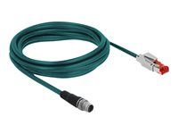 Sieťový kábel M12 X-kód 8 pin na RJ45