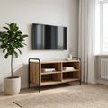 vidaXL TV skrinka 140 x 39,5 x 50 cm Dub artisan Kompozitné drevo