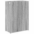 vidaXL Stojan na slnečník s úložiskom Sivý Sonoma 40 x 20 x 55,5 cm