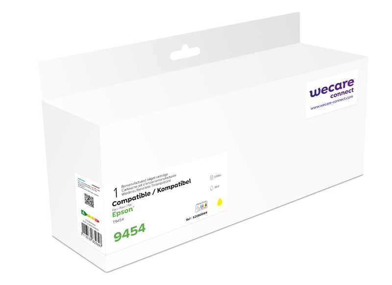 WECARE ARMOR ink kompatibilný s Epson C13T945440, žltá/yYellow