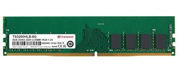 Transcend pamäť 8GB DDR4 3200 U-DIMM 2Rx8 1Gx8 CL22 1.2V