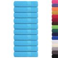vidaXL Osušky do kúpeľne FROGN 10 ks tyrkysové 100x150 cm 360 g/m²