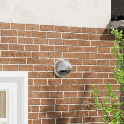 vidaXL Kryty vzduchových ventilátorov 8 pcs Strieborná 200 mm