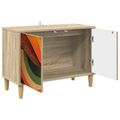 vidaXL TV skrinka BONN 69 x 33 x 50 cm Sonoma Kompozitné drevo