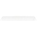 vidaXL Fóliovník s oceľovým rámom biely 120 m² 20x6x2,85 m