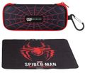 GUNNAR kancelářské/herní brýle CRUZ MARVEL SPIDER-MAN MILES MORALES EDITION * jantarová skla * BLF 65 * NATURAL focus Brýle, herní, detské, od 12 let, cerveno-cerné obroucky, jantarová skla