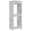vidaXL Kabinet na práčku Betónová 67,5 x 68 x 200 cm Kompozitné drevo