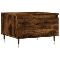 vidaXL Konferenčné stolíky 2 ks dymový dub 50x46x35cm kompozitné drevo