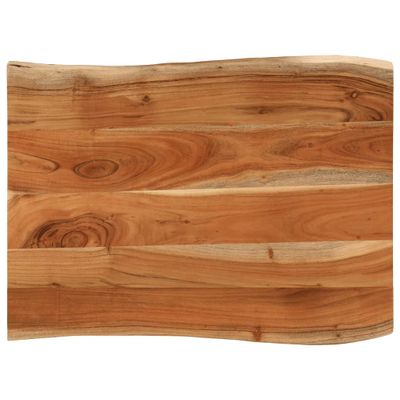 vidaXL Stolová doska 70x60x3,8 cm obdĺžnik masívna akácia živá hrana