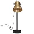 vidaXL Stolová lampa 25 W starožitná mosadzná 15x15x55 cm E27