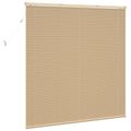 vidaXL Žalúzia Svetlohnedá s Vzorom 150 x 140 cm 25 mm PVC