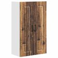 vidaXL Dvierka na umývačku Kalmar Staré drevo 60 x 31 x 100 cm