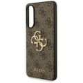 Puzdro Guess pre Samsung Galaxy S25 Edge GUESS HC 4G PU veľké logo hnedá