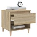 vidaXL Nočné stolíky 2 ks dub sonoma 50x46x50 spracované drevo
