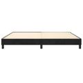 vidaXL Posteľný rám s boxspringom čierny 200x200 cm zamat