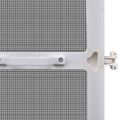 vidaXL Hinged Hmyzová sieť Biela a čierna 100 x 215 cm