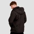 Pánska bunda Softshell Black - GymBeam, veľkosť M, veľkosť oblečenia M