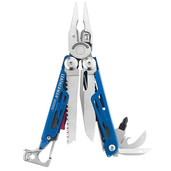 Leatherman 832741 SIGNAL COBALT multifunkčný nástroj 19 funkcií, modrá