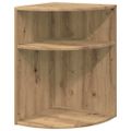 vidaXL Koncový stôl Remeselný dub 39,7 x 39,7 x 60 cm Kompozitné drevo
