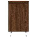 vidaXL Komody 2 ks hnedý dub 40x35x70 cm kompozitné drevo