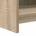 vidaXL Skriňa na topánky Dub sonoma 73,5 x 36 x 92 cm Kompozitné drevo