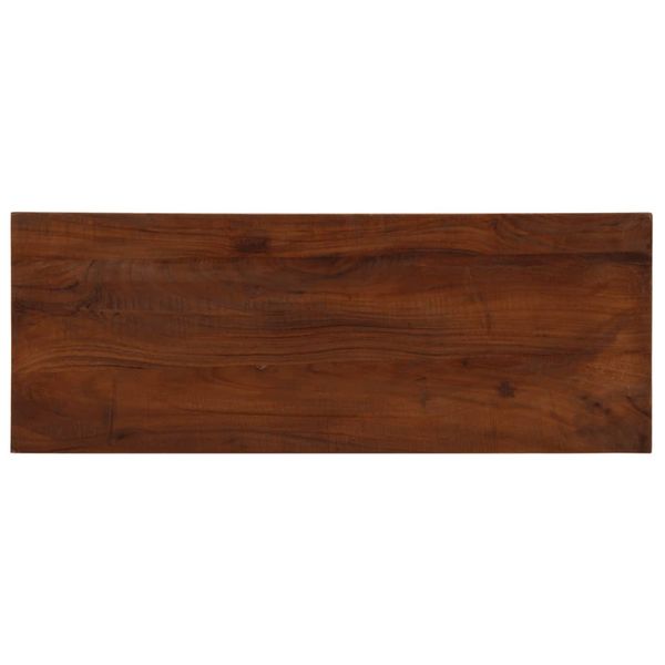 vidaXL Stolová doska 70x20x3,8 cm obdĺžnik masívne recyklované drevo