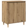 VidaXL Príborník Artisan Dub 60x35x70 cm Engineered Wood