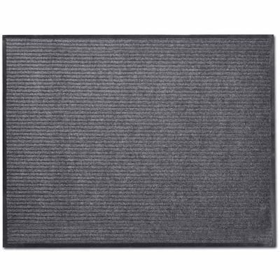vidaXL Rohož pred dvere, sivá 90 x 60 cm, PVC