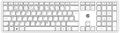HP 455 Programmable Wireless Keyboard CZ/SK