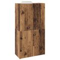 vidaXL Kancelársky kabinet Staré drevo 60 x 32 x 115 cm