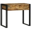 vidaXL Toaletné stolíky do spálne Hnedá 90 x 50 x 75 cm Mangový masív