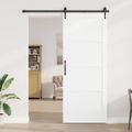 vidaXL Vnútorné dvere 93 x 232 cm Preglejka Biela