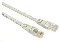 Solarix - patch kabel CAT6 UTP PVC 15m šedý non-snag proof