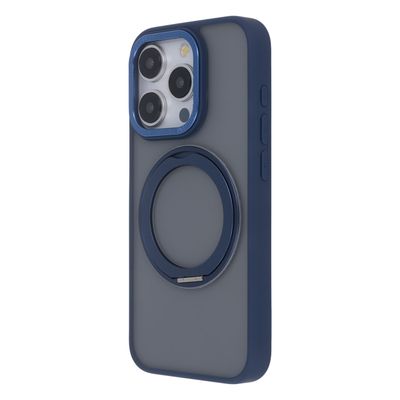 Bezpečné točivé Mag púzdro pre iPhone 15 Pro 6,1" námornícka modrá