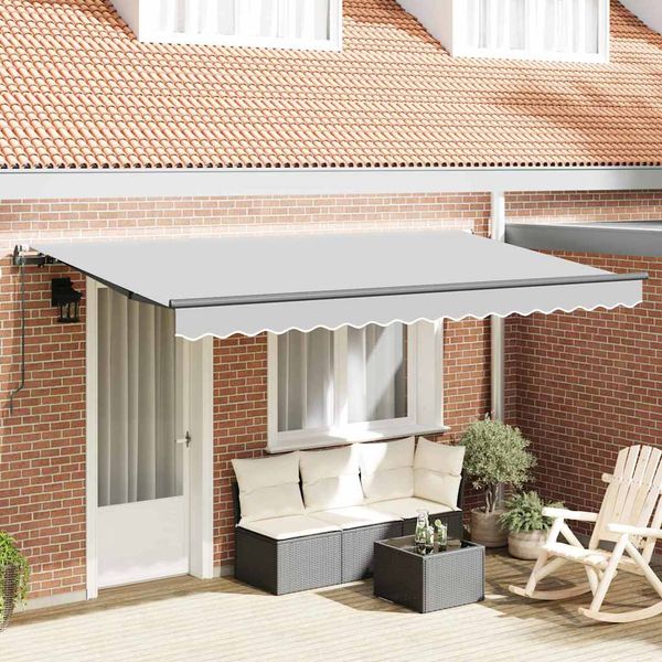 vidaXL Rám markízy Antracit 4 x 2 m Kov