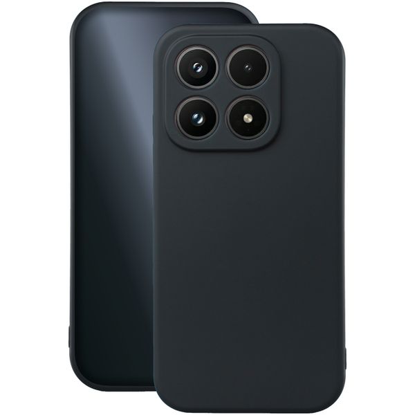 Silikónové puzdro pre Xiaomi 17 čierna