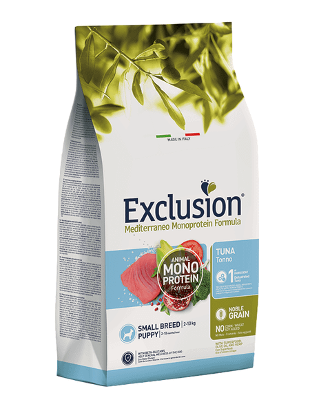 EXCLUSION NGPTS02 PUPPY SMALL granule pre šteniatka malých plemien - tuniak, 2kg