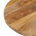vidaXL Stolová doska 80x40x2,5 cm oválna masívny mangovník