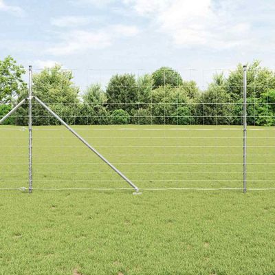 vidaXL Zváraný drôtový plot s hrotmi 25 x 1,4 m (Š x V)
