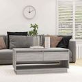 vidaXL Konferenčný stolík sivý dub sonoma 102,5x55x44 cm drevotrieska