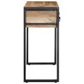 vidaXL Konzolový stolík 100x35x75 cm Masívne hrubé drevo Mango