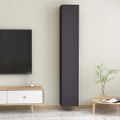 vidaXL TV skrinky 2 ks, sivé 30,5x30x90 cm, kompozitné drevo