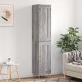 vidaXL Vysoká skrinka dub sonoma 34,5x34x180 cm spracované drevo