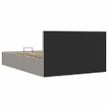 vidaXL Hydraulický posteľný rám+úložný priestor, látka 120x200 cm