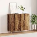vidaXL Servírovacia skriňa Staré drevo 90 x 34 x 80 cm