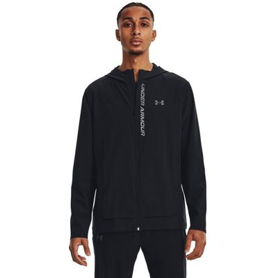 Pánska bunda Outrun The Storm Jacket Black - Under Armour, veľkosť XL